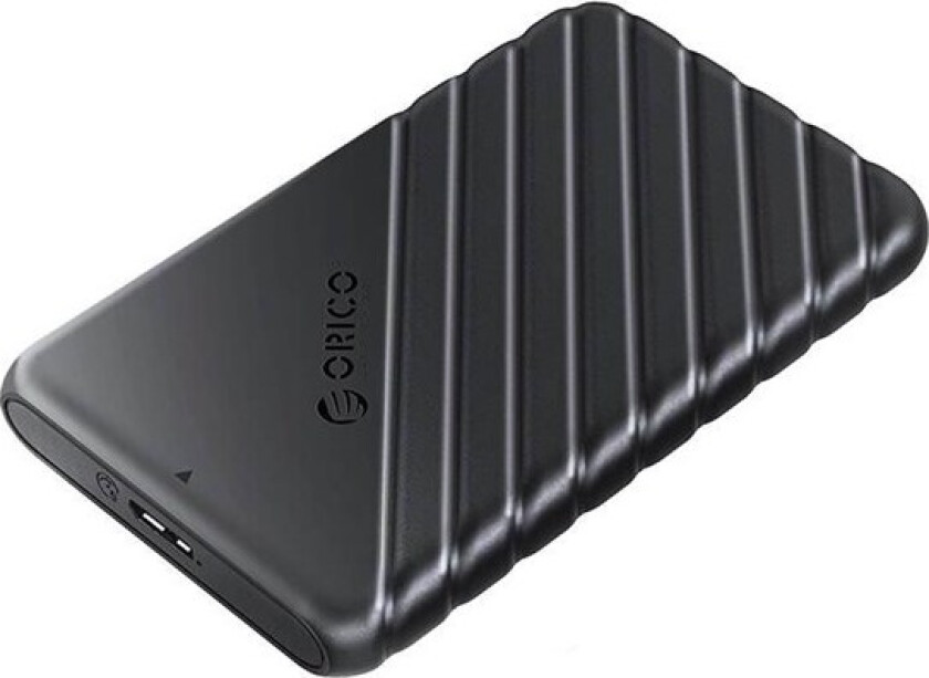 25PW1 HDD/SSD 2.5" 5Gbps USB-A to USB Micro-B Drive Enclosure (black)