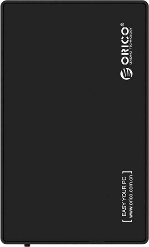 Bilde av 3588 HDD/SSD 3.5" 5Gbps USB-A to USB-B drive enclosure (black)