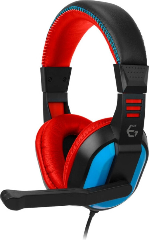Headset SHS10 Red/Blue Wired 3.5mm for NSW