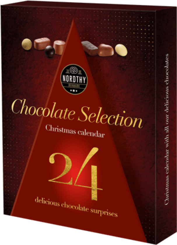 Julekalender Sjokoladeutvalg 260g