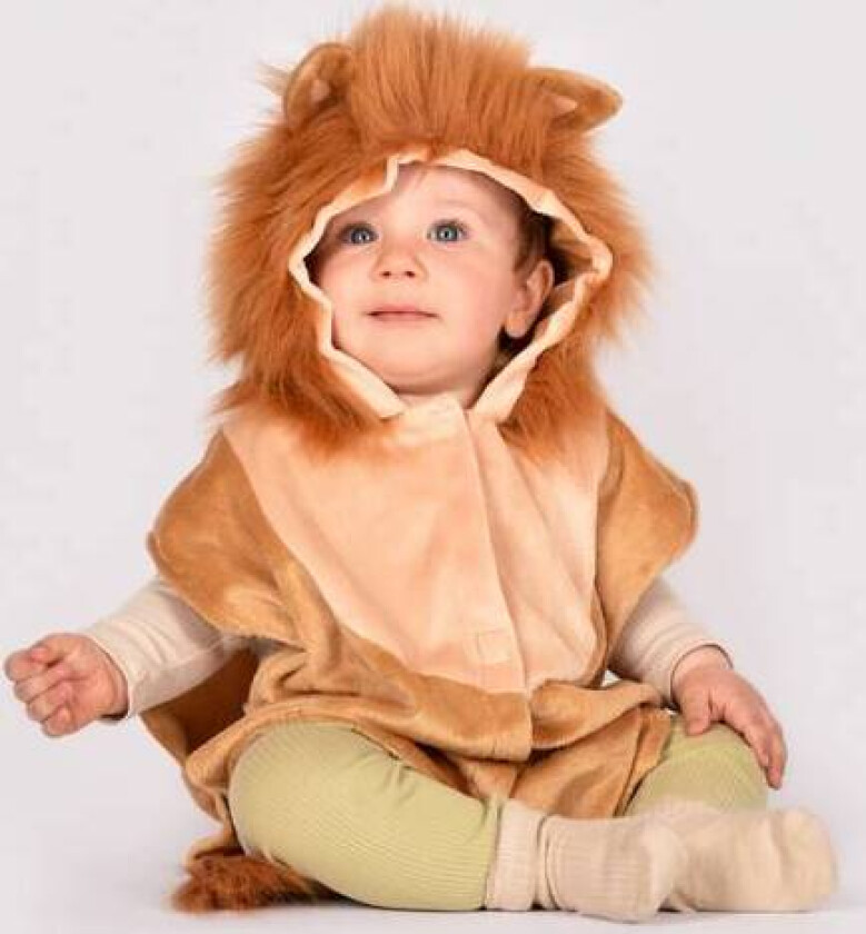 - Kostyme Løve Kappe 1-4 år