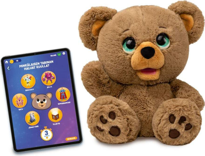 Poe Ai interaktiv historie som forteller Teddy Bea