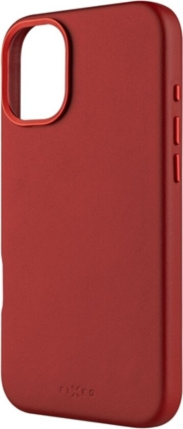 Fixed Magleather | Back Cover | Apple | Iphone 16 Plus | Leather | Red