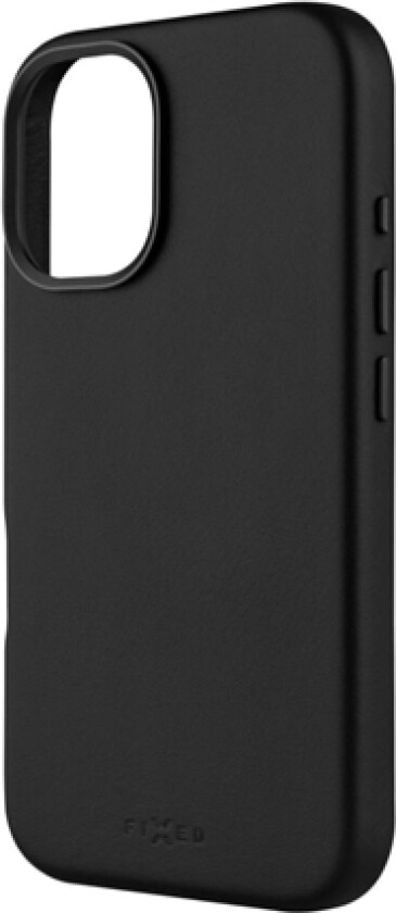 Fixed Magleather | Back Cover | Apple | Iphone 16 | Leather | Black