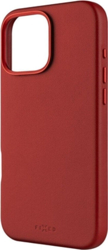 Fixed Magleather | Back Cover | Apple | Iphone 16 Pro Max | Leather | Red