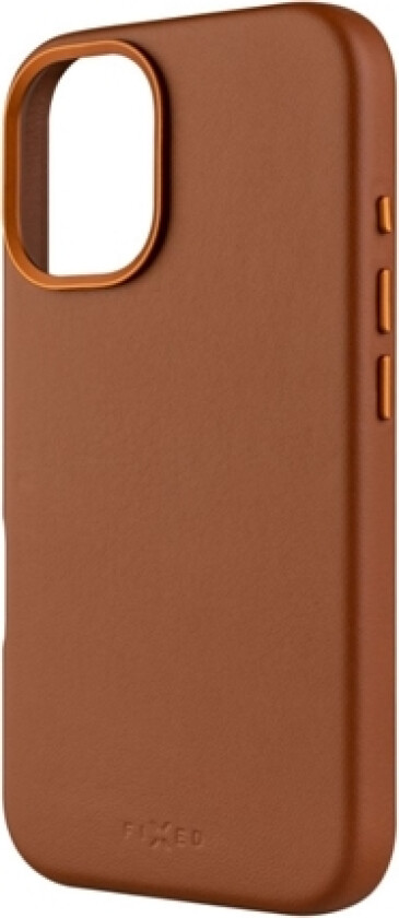 Fixed Magleather | Back Cover | Apple | Iphone 16 | Leather | Brown