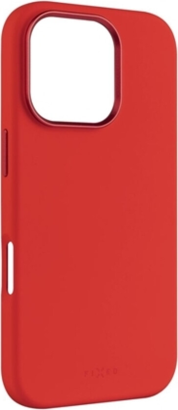 Fixed Magflow | Back Cover | Apple | Iphone 16 Pro | Liquid Silicon | Red