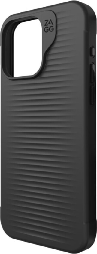 Zagg Luxe - Baksidedeksel For Mobiltelefon - Magsafe-Samsvar - Svart (Snap) - For Apple Iphone 15 Pro Max