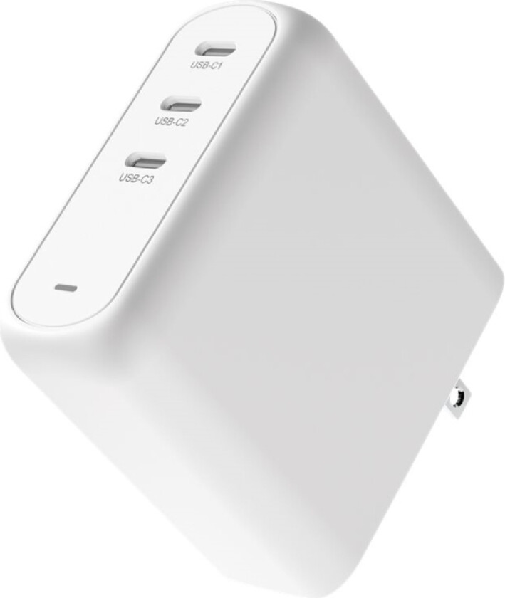 Bilde av 140W Gan Usb-Oplader 140 W Stikdåse, Indendør Udgangsstrøm Max. 3000 Ma Antal Udgange: 3 X Usb-C® Usb Power Delivery (Usb-Pd) , Qualcomm Qui