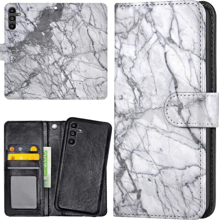 Samsung Galaxy A13 5G/A04s - Lommebok Deksel Marmor