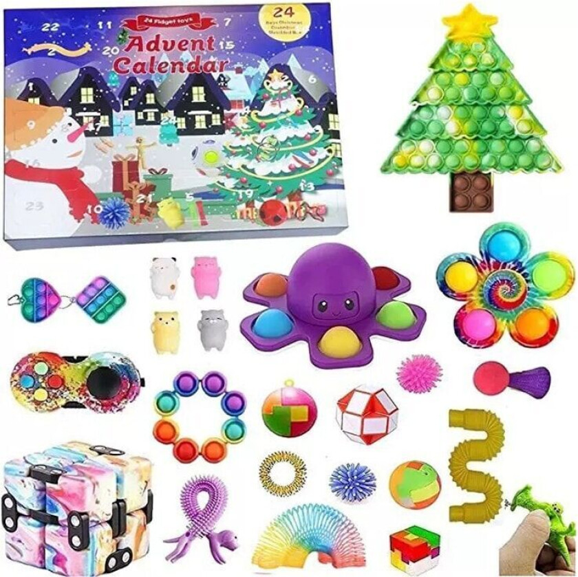 Adventskalender Julekalender med leker