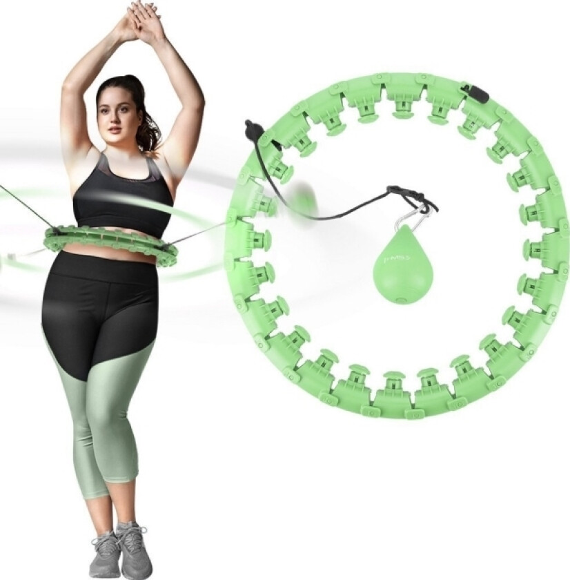 Hms Hula Hoop Plus Size Med Nagler Og Hms Vekt Grønn Hhw12