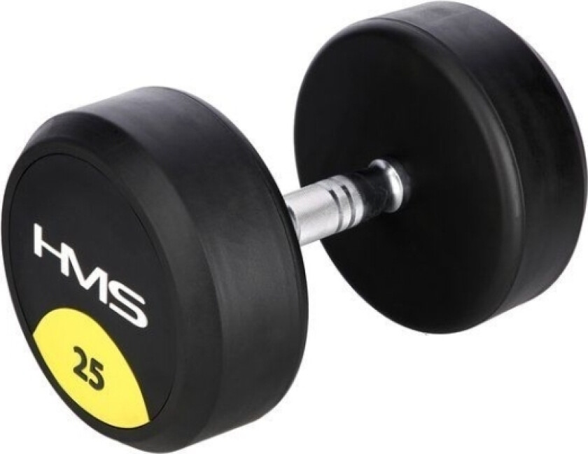 Hms Hg Dumbbell Pro Gummi 1 X 25 Kg