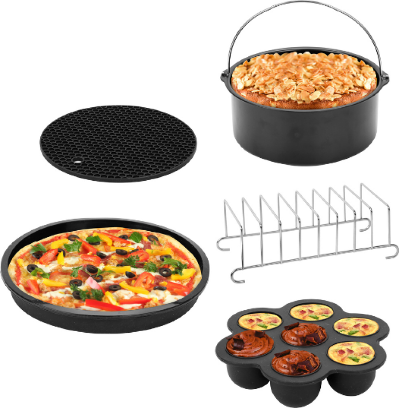 Afak5 Birkholm Air Fryer Accessory Kit 5 Pcs.