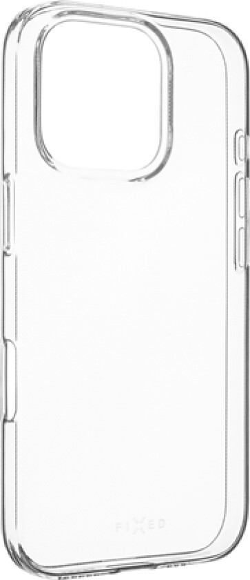 Fixed Fixed Story Antiuv Tpu Back Cover For Apple Iphone 16 Pro, Clear