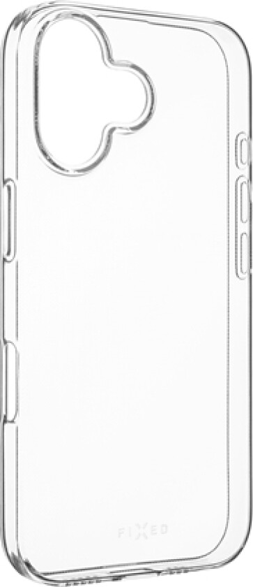 Fixed Fixed Story Antiuv Tpu Back Cover For Apple Iphone 16, Clear