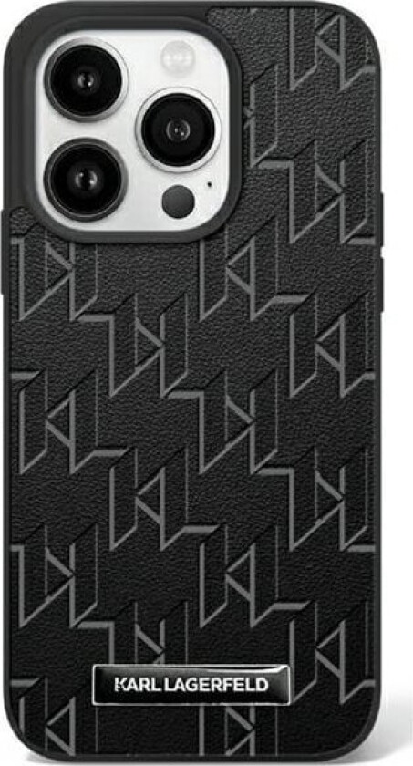 Klhmp16spkhporpk Iphone16 6.1" Czarny/Black Hardcase Hot Stamp Magsafe