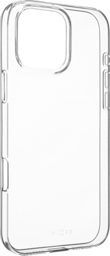 Fixed Fixed Story Antiuv Tpu Back Cover For Apple Iphone 16 Pro Max, Clear