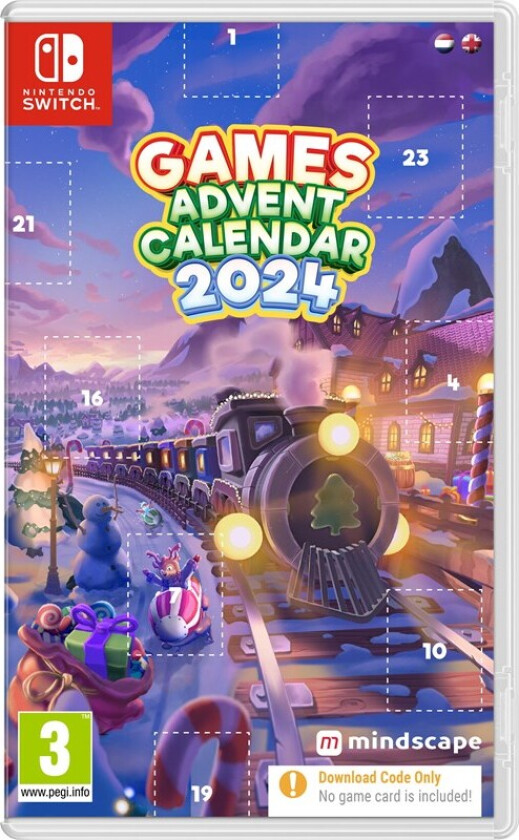 Games Advent Calendar 2024 (Code in a Box) - Nintendo Switch - Underholdning