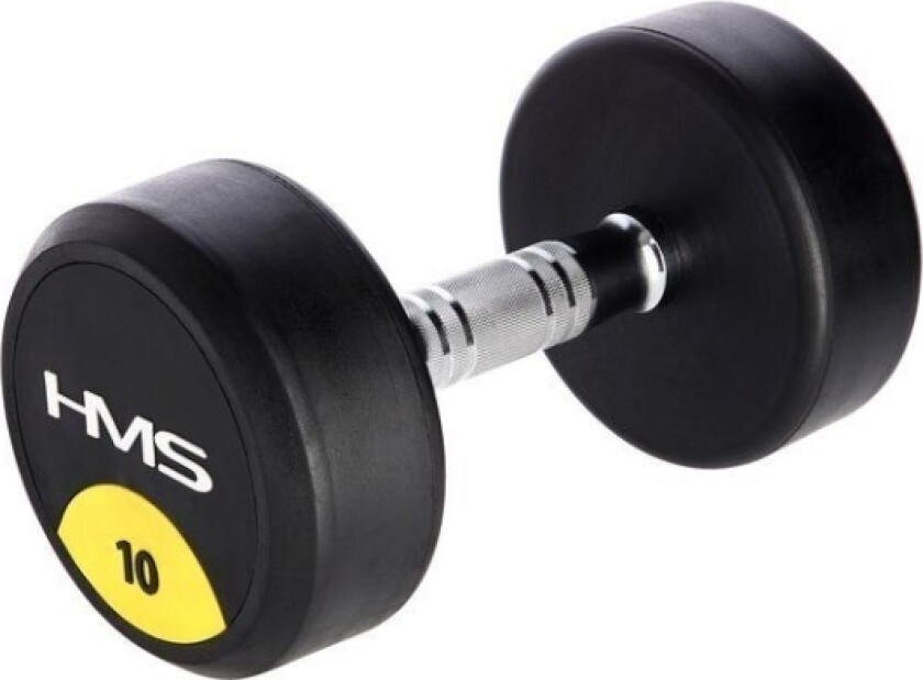 Hms Rubberized Dumbbell Hg Pro 10Kg (17-66-153)