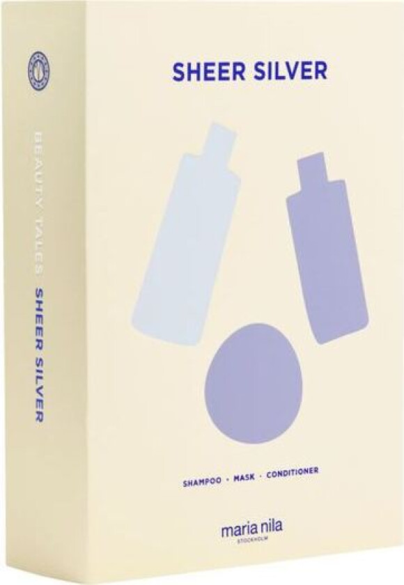 Beauty Box Sheer Silver 3pcs