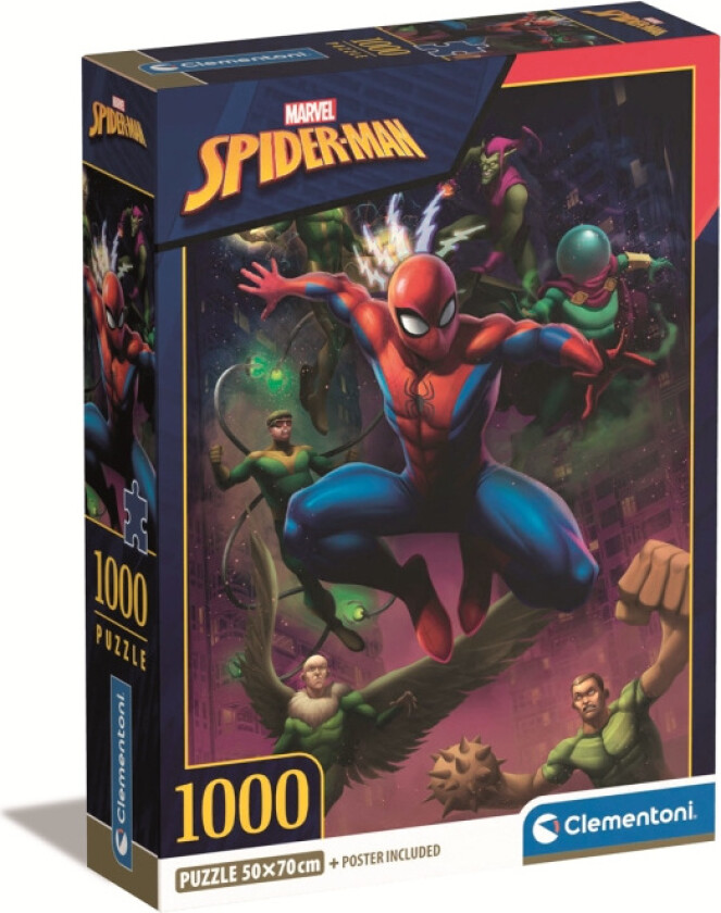 1000 stk CB Spiderman-kolleksjon av høy kvalitet