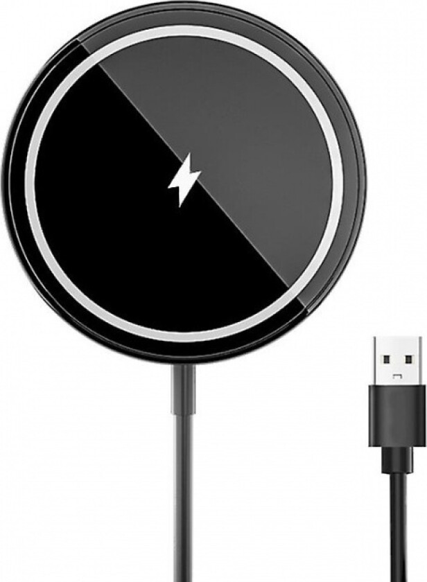 Trådløs Qi-lader, 15 W