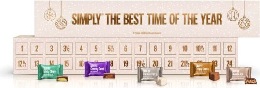 Chokolade Julekalender "Time Of The Year" 300g.