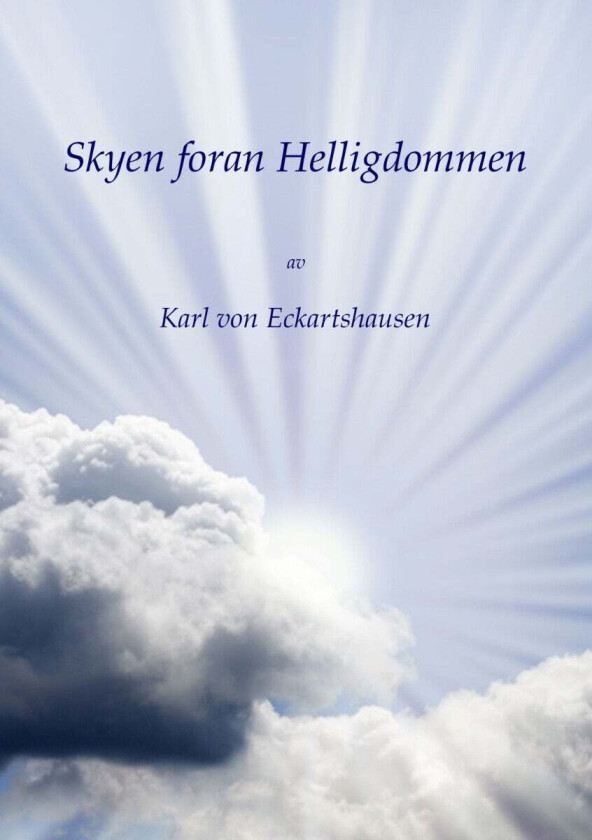 Skyen foran Helligdommen av Karl von Eckartshausen