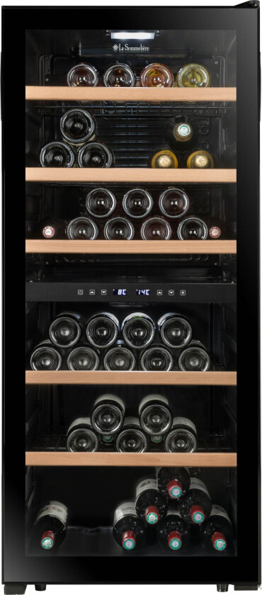 LA SOMMELIÈRE vinskap LS102DZBLACK (sort)