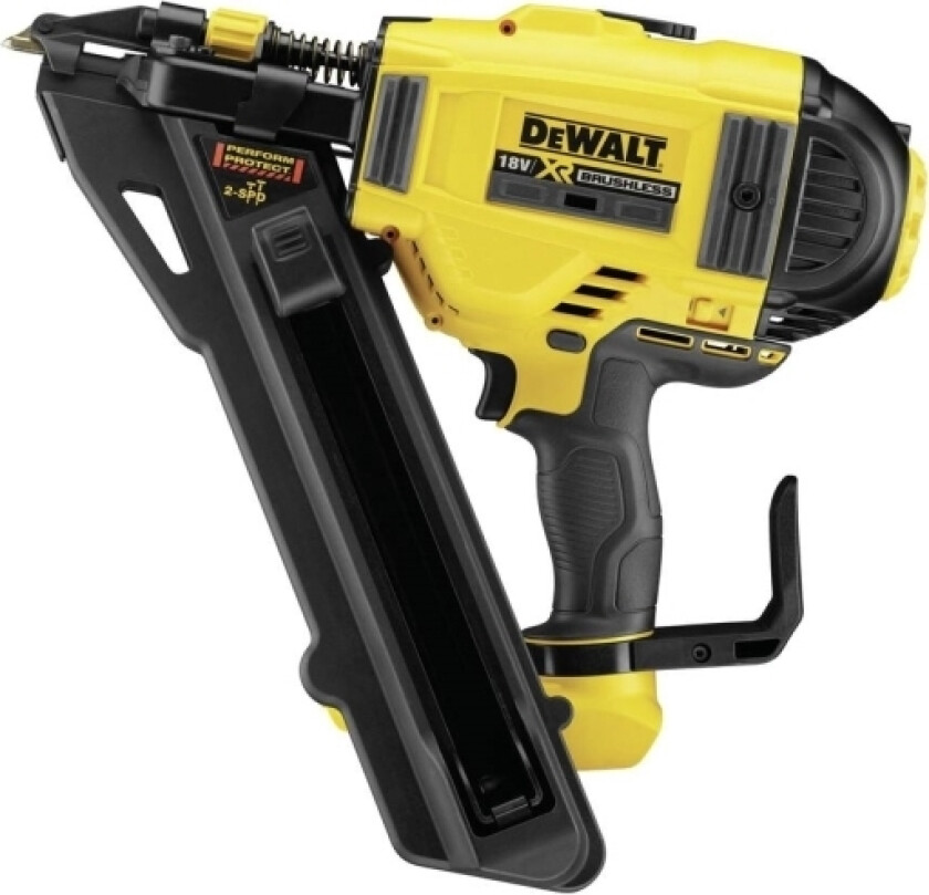 Dewalt Dewalt Batterisystem 18V 18V Xr Xr Spikerpistol 2-Trinns, Ingen Ss