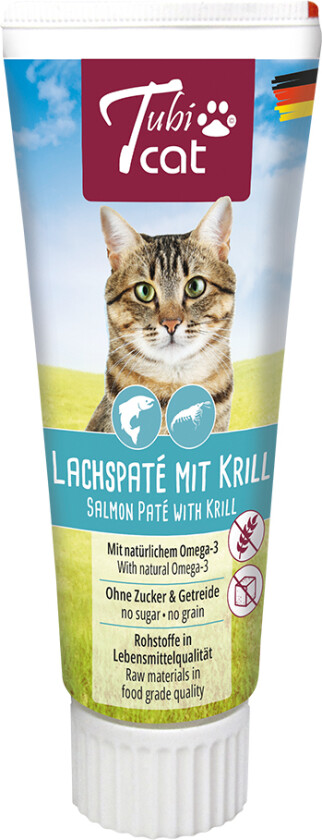 Tubicat laksepaté med krill - 75 g