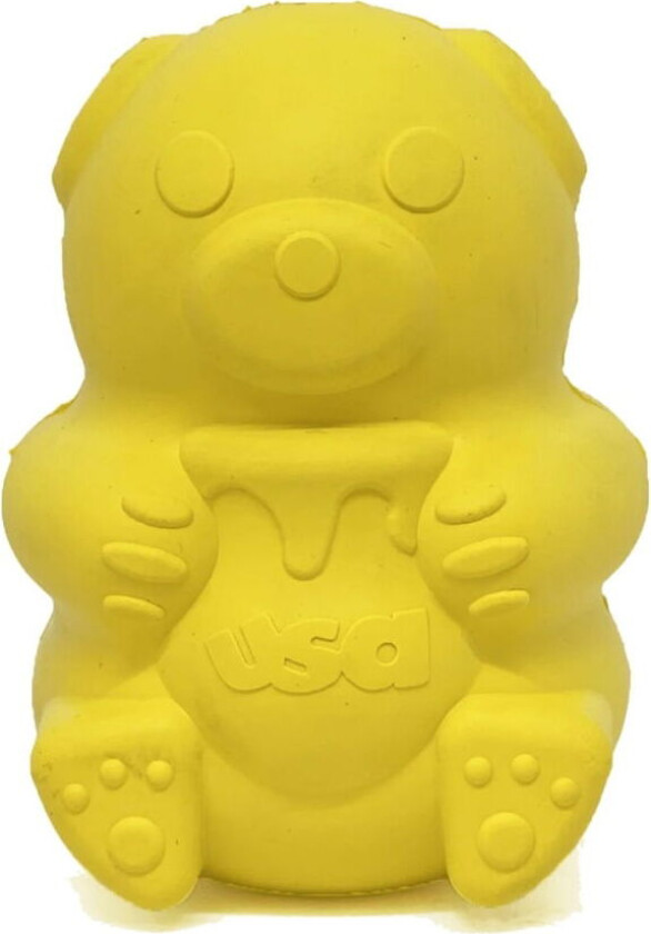 Honey Bear Aktivitetsleke Gul 11 cm