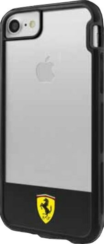 Bmw Etui Ferrari Hard Do Iphone 7 Transparentne-Svart (Fehcp7bisbk)