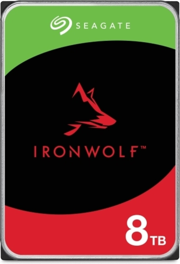 Ironwolf St8000vn002 4 Pakke, 3,5", 8 Tb, 5400 Rpm