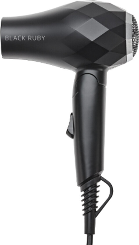 EFALOCK Black Ruby Mini Hair Dryer