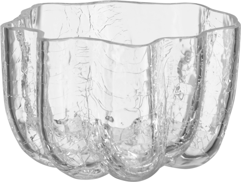 Crackle lyslykt 58 mm Klar