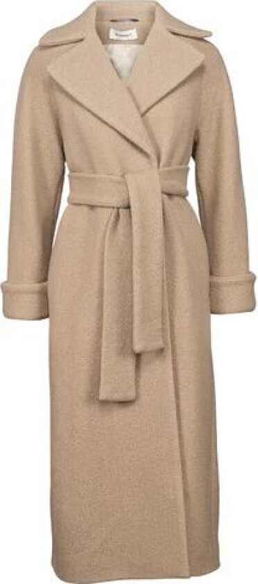 Bilde av Wool Coat Long - Taupe M