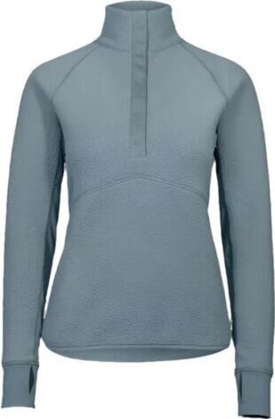 Fusion Pile Henley - Green/Blue L