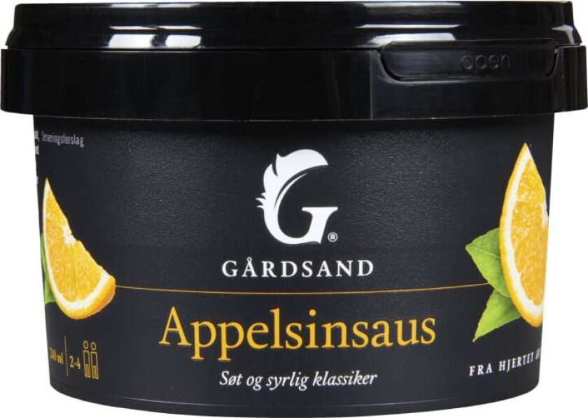 Appelsinsaus Fersk 240ml