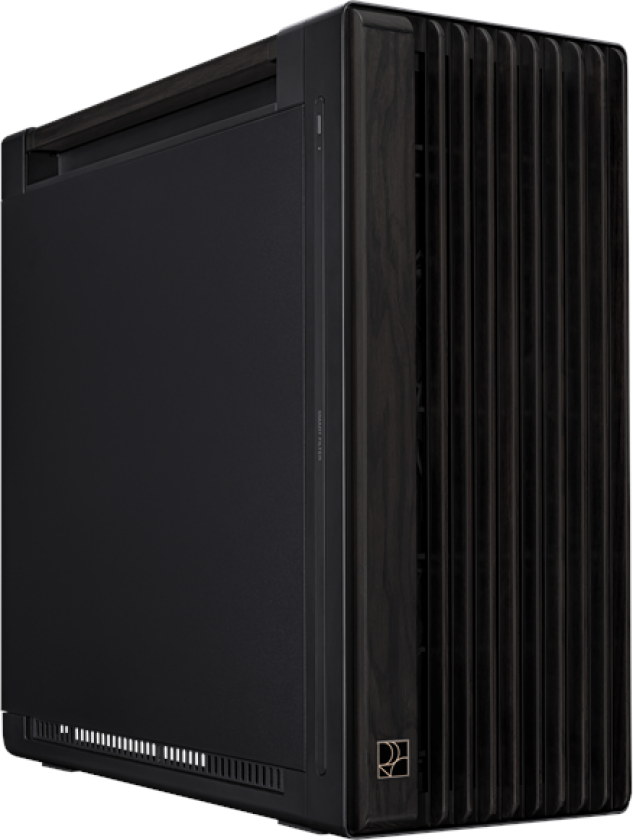 PROART PA602 WOOD METAL - Kabinett - Fulltower - Svart