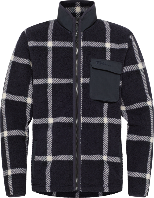 Men's Felslicht Check Jacket Dark Navy S