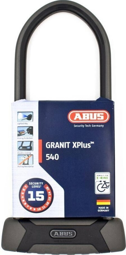 Abus Granit Xplus 540/160Hb300 U-Formet Lås