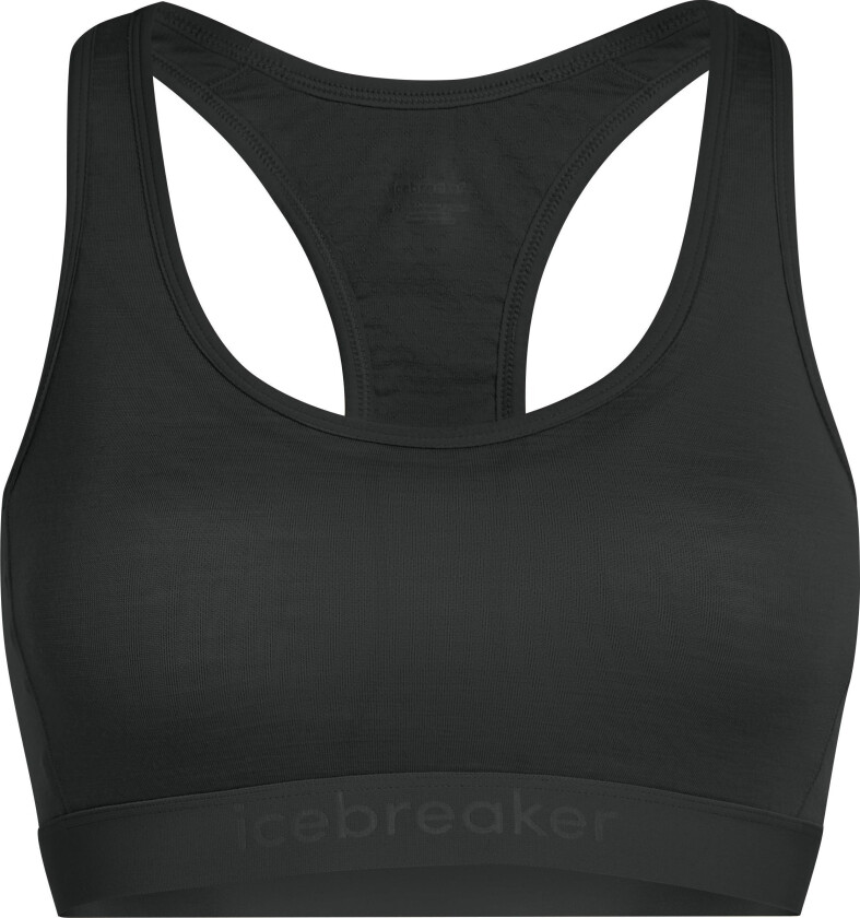 Women's Merino 125 Zoneknit Racerback Bra Black XS