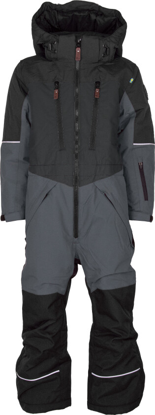 Kids' Alpine Winter Overall Black/Anthracite 100