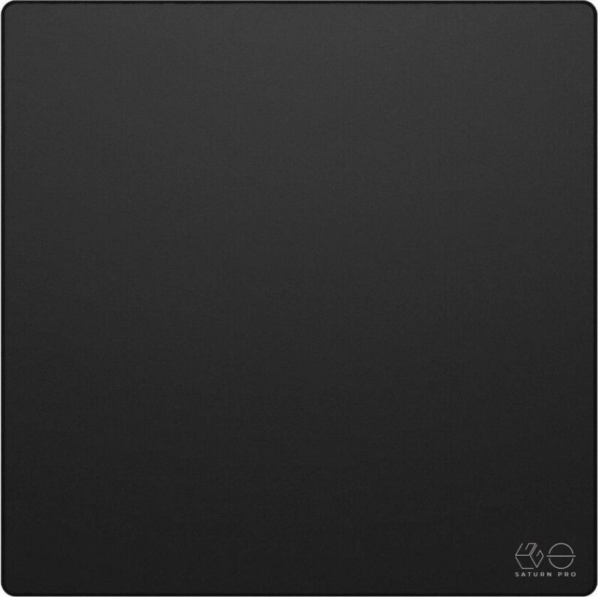 Saturn Pro Gaming Musematte - Xl Square - Soft - Svart