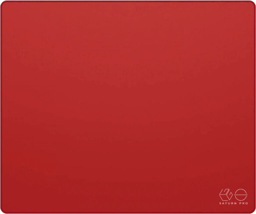 Saturn Pro Gaming Musematte - Xl - Soft - Rød