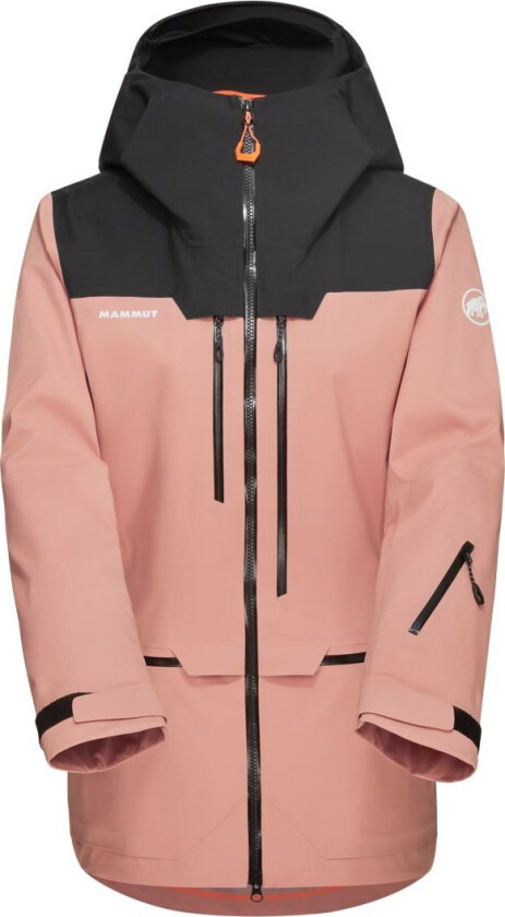 Haldigrat Hs Hooded Jacket Women Quartz Dust-black M