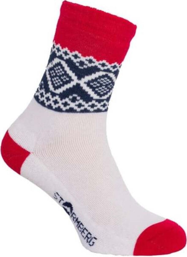 Hardanger ullfrottésokk