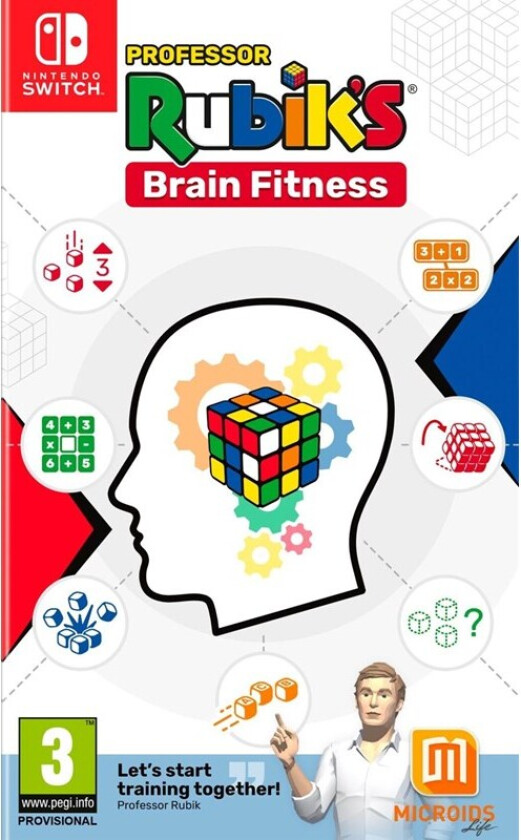 Professor Rubik's Brain Fitness - Nintendo Switch - Puslespill
